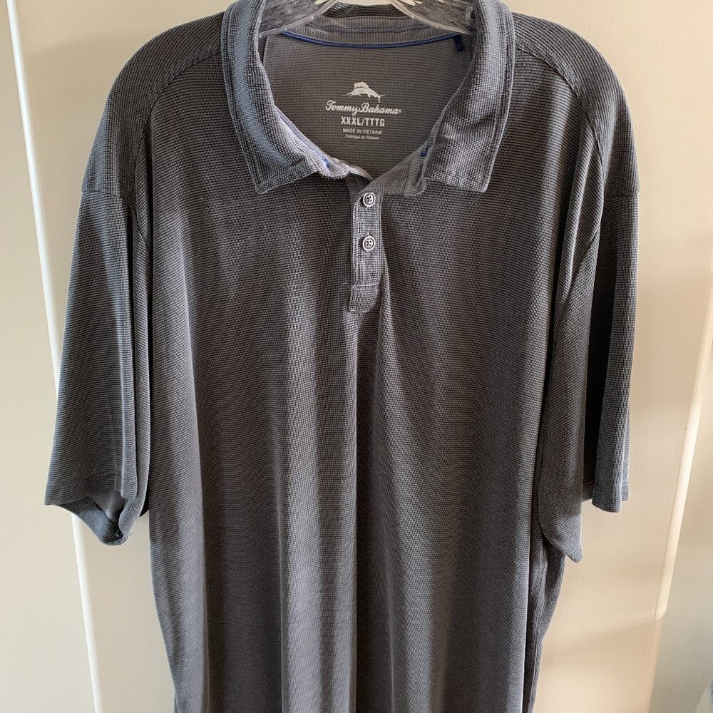 Tommy Bahama Gray Polo Shirt